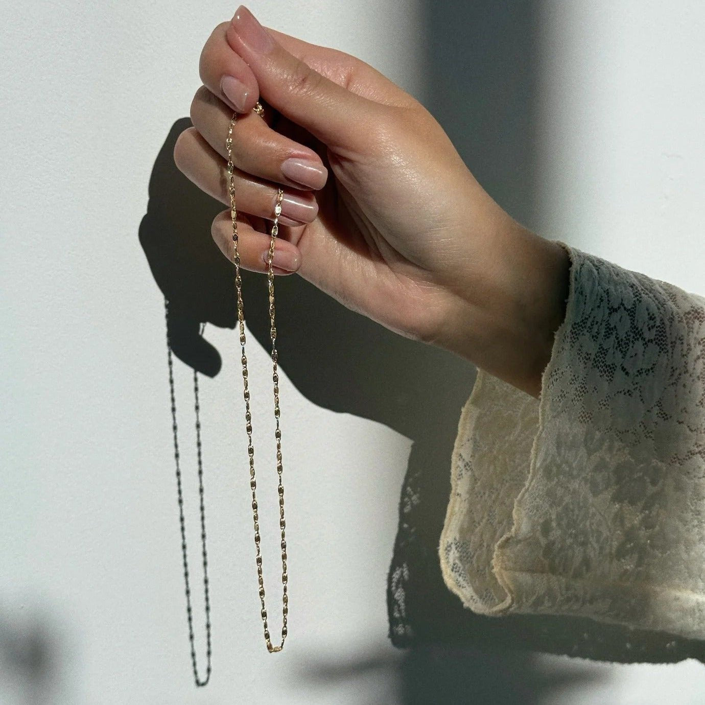 Jeberg Jewellery Kette Effy, vergoldet