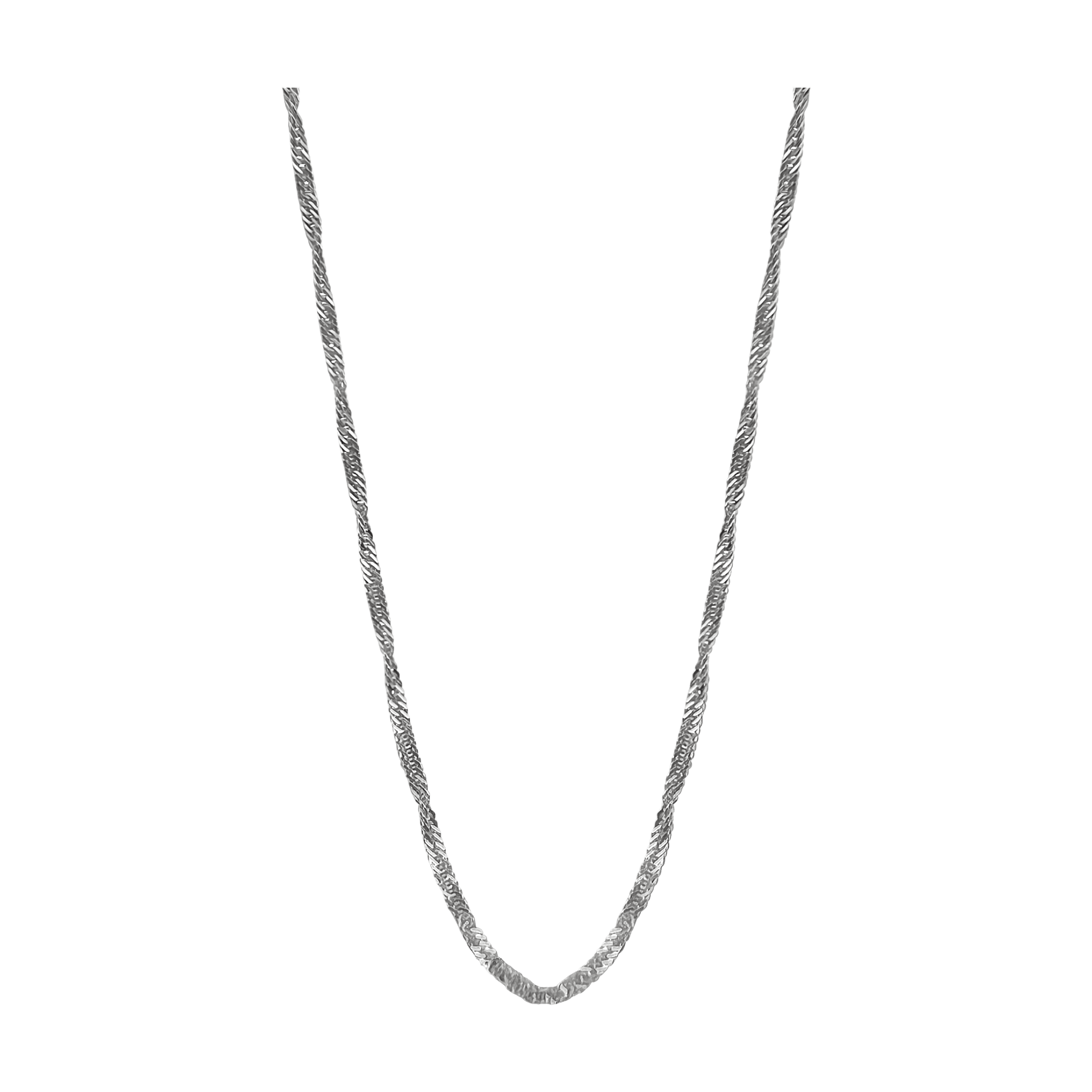 Jeberg Jewellery Kette Lila, Silber