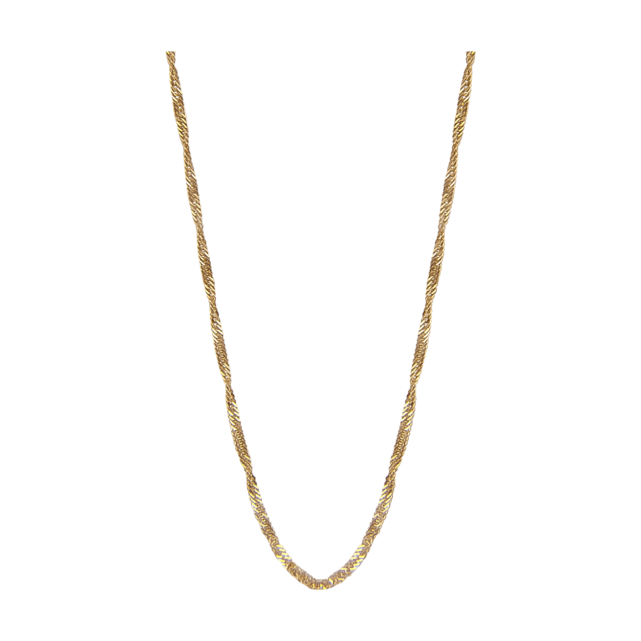 Jeberg Jewellery Kette Lila, vergoldet