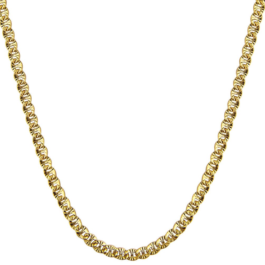 Jeberg Jewellery Kette Luna, vergoldet