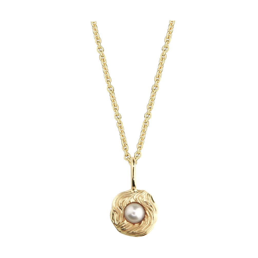 Jeberg Jewellery Kette Seaside Stories Pearl, vergoldet