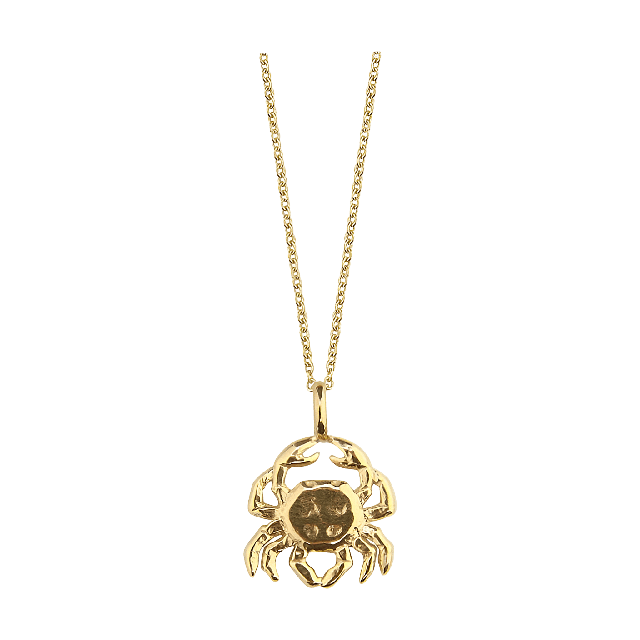 Jeberg Jewellery Kette Sternzeichen Krebs, vergoldet