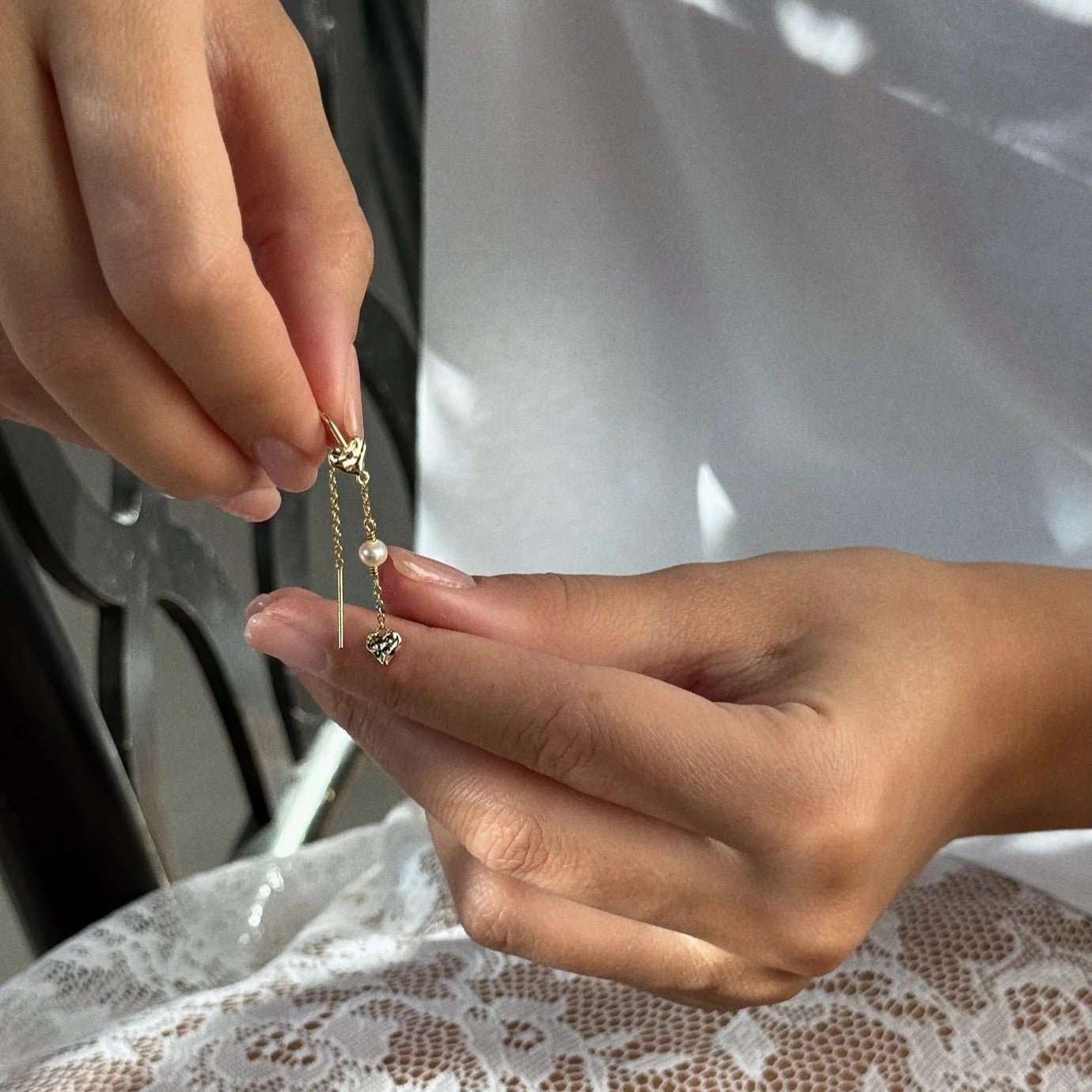 Jeberg Jewellery Ohrringe Beloved, vergoldet