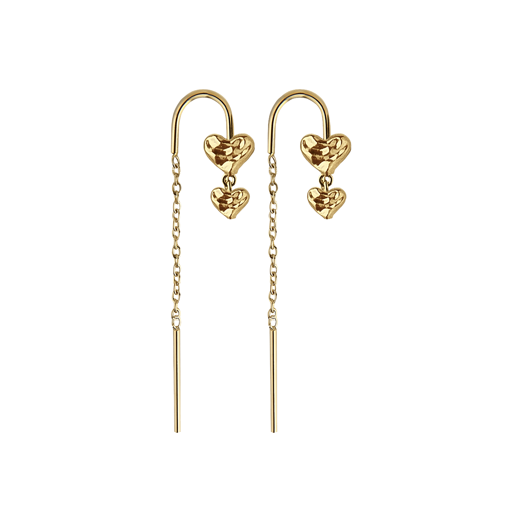 Jeberg Jewellery Ohrringe Self Love, vergoldet