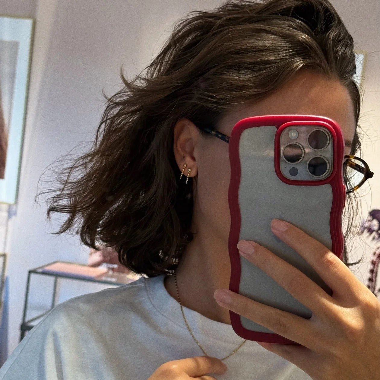 Jeberg Jewellery Ohrstecker Golden Sun Drop, vergoldet