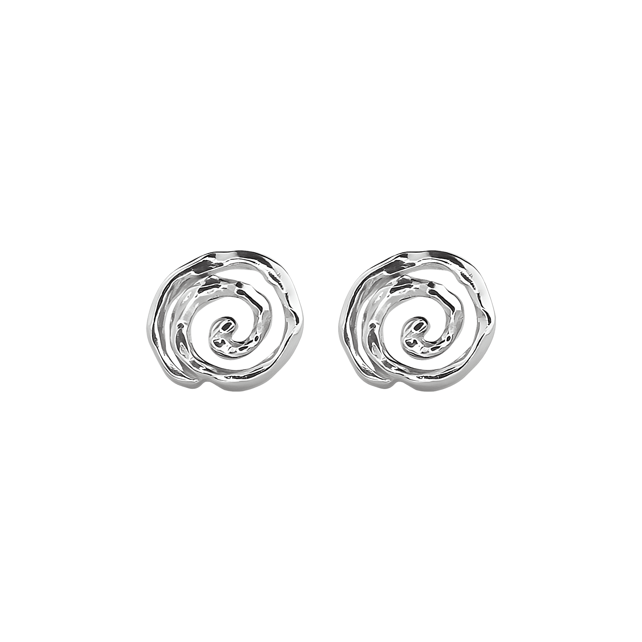 Jeberg Jewellery Ohrstecker Pirouette Petite, Silber