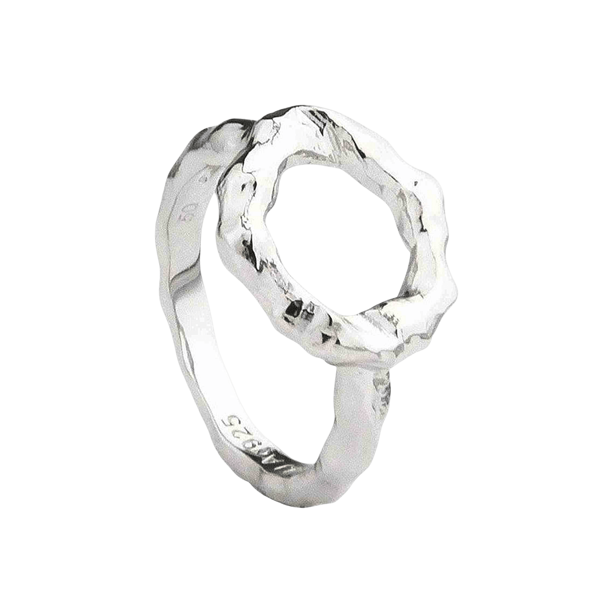 Jeberg Jewellery Ring Circle of Love, Silber