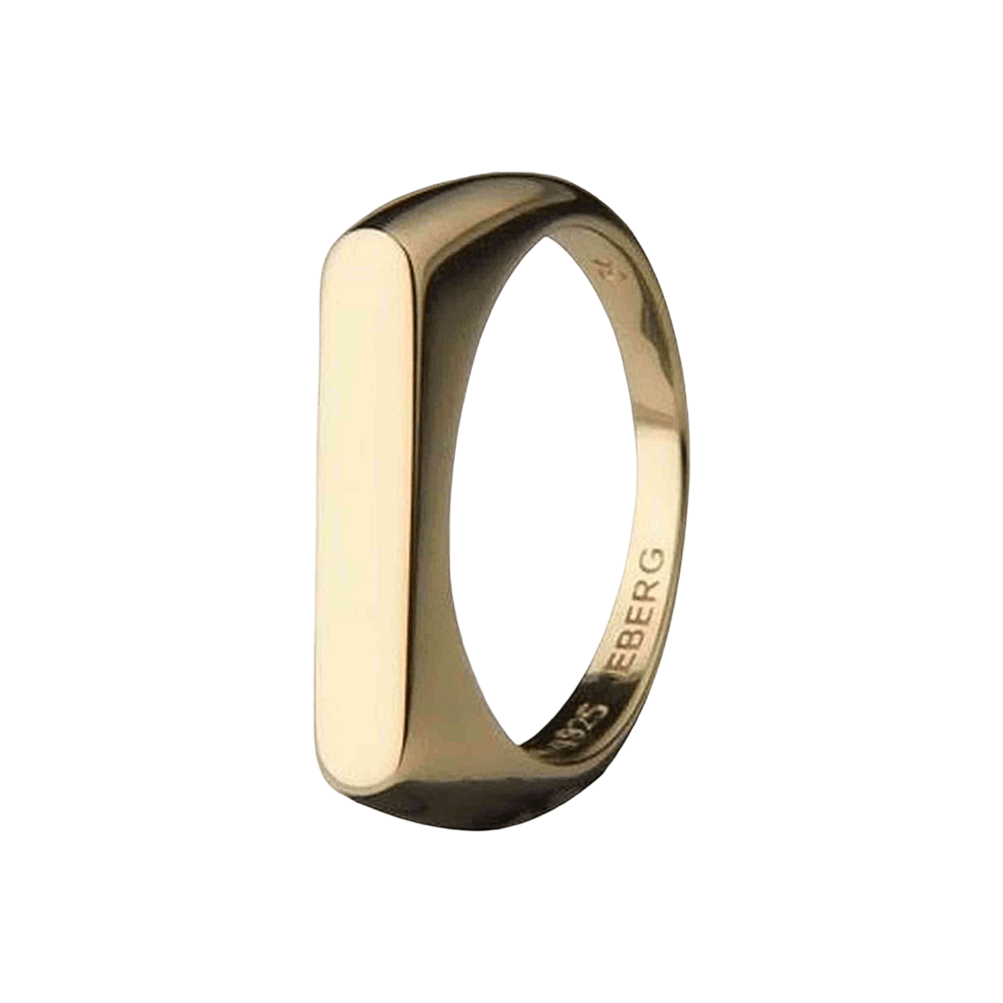 Jeberg Jewellery Ring Pretty Powerful Piece, vergoldet