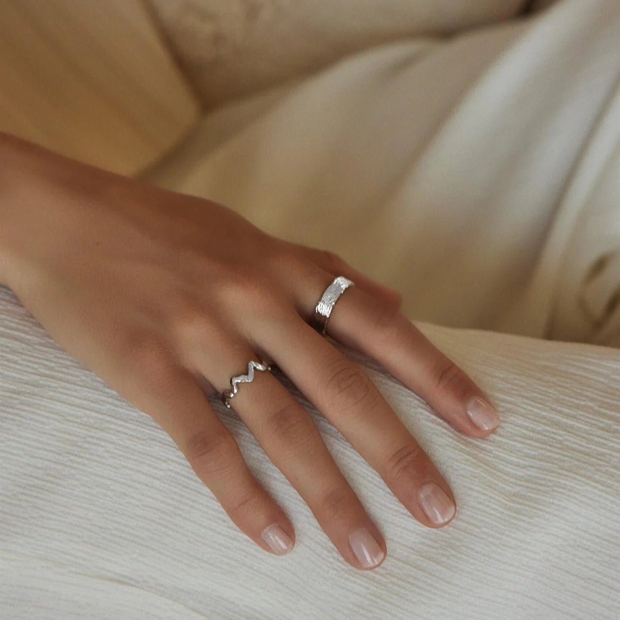 Jeberg Jewellery Ring Soul of Nature, Silber