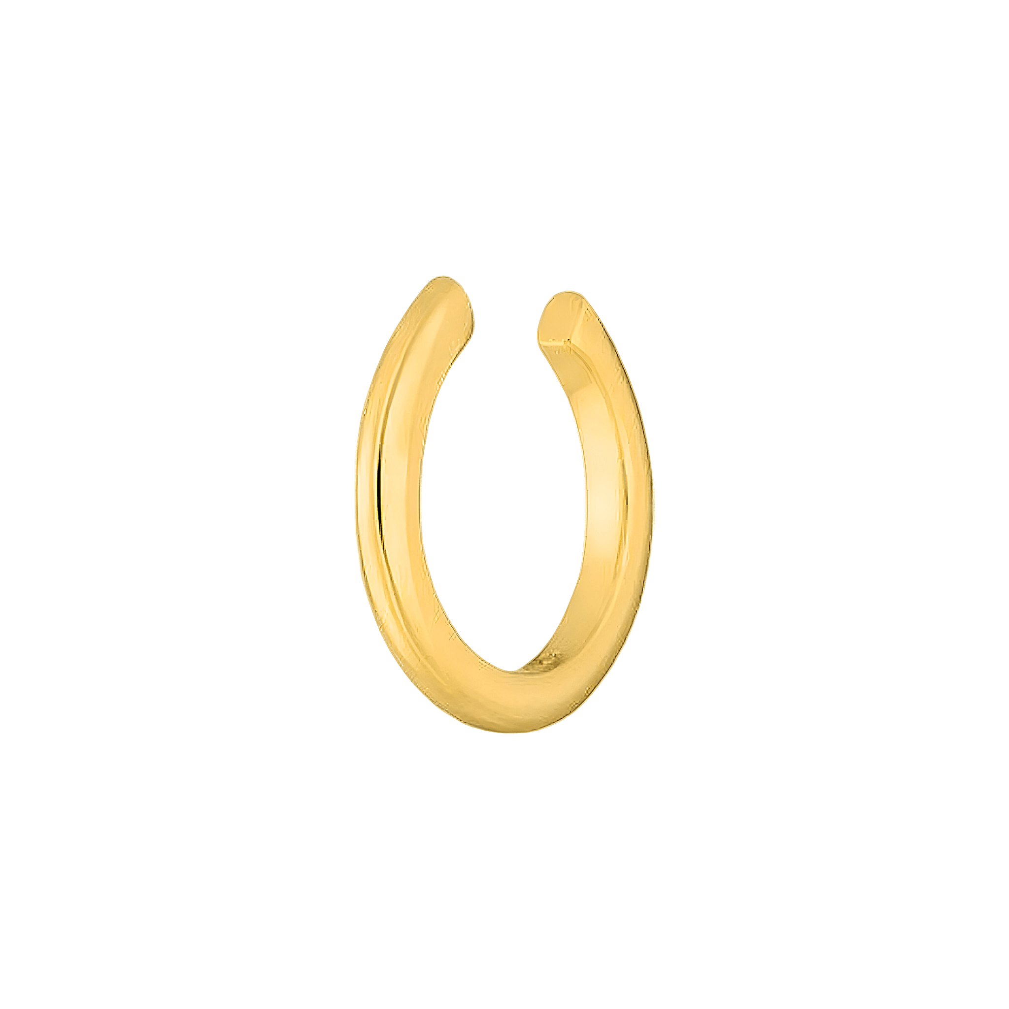 Leaf Earcuff Basic, vergoldet