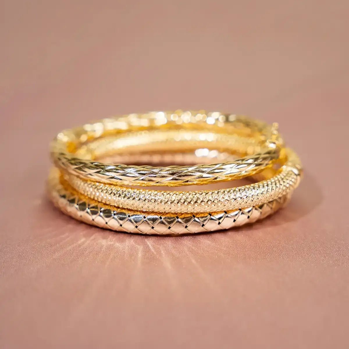 LOTT.gioielli Armreif Kobra, M, vergoldet