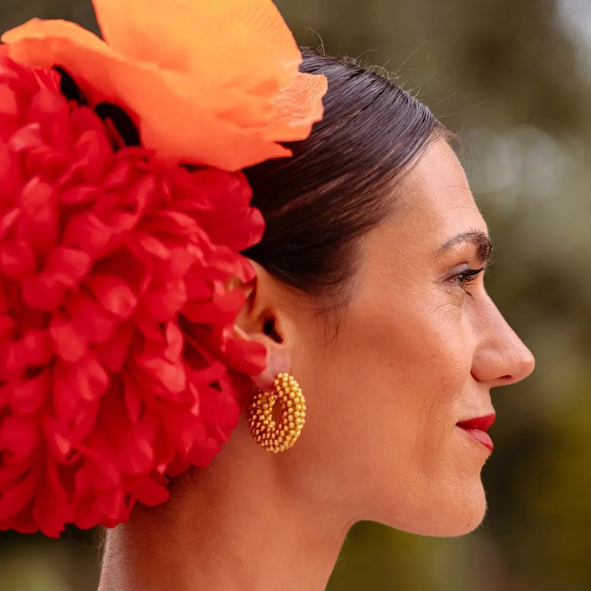 LOTT.gioielli Creolen Mara Round, S, vergoldet