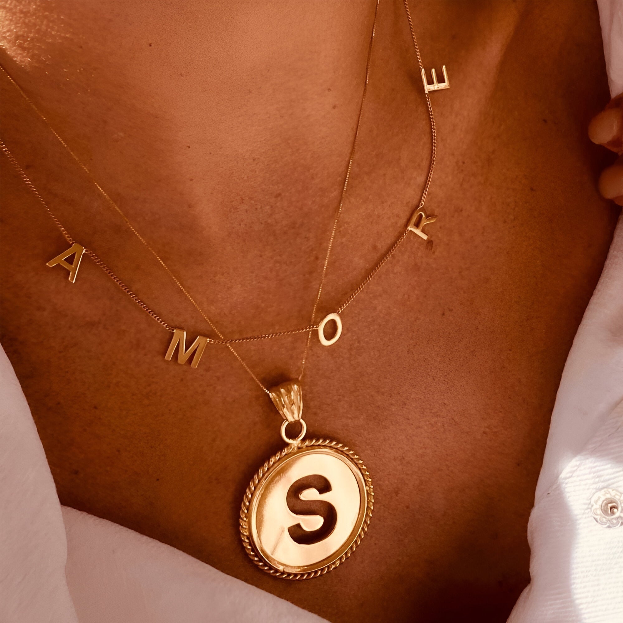 LOTT.gioielli Kette Symbol Gourmet Amore, vergoldet