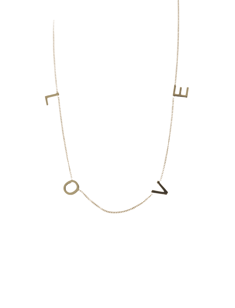 LOTT.gioielli Kette Symbol Gourmet Love, XL, vergoldet