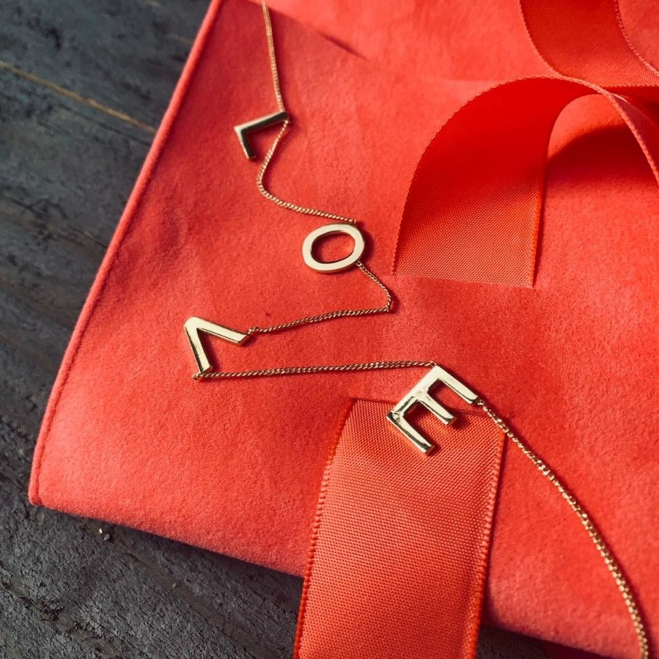 LOTT.gioielli Kette Symbol Gourmet Love, XL, vergoldet