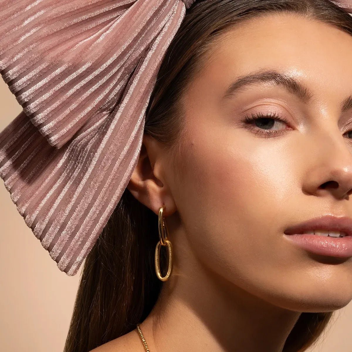 LOTT.gioielli Ohrringe Classic Double Link, vergoldet