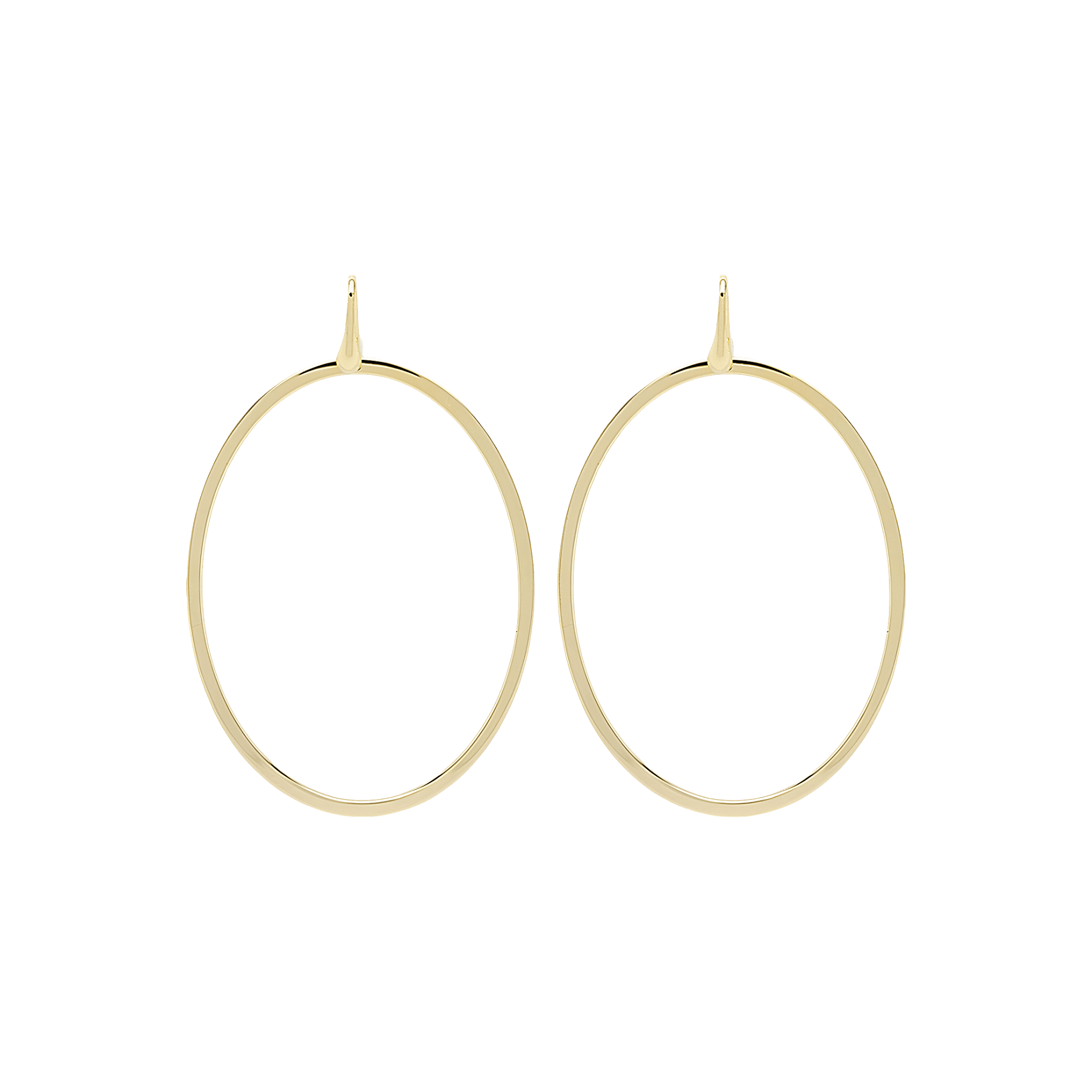 LOTT.gioielli Ohrringe Classic Ovale, vergoldet