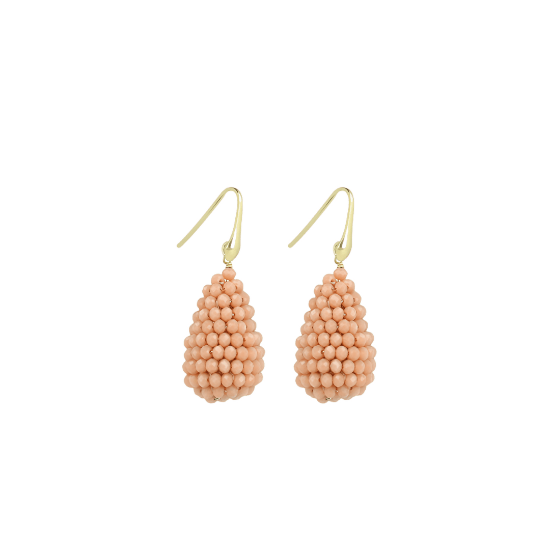 LOTT.gioielli Ohrringe Cone S, coral, vergoldet