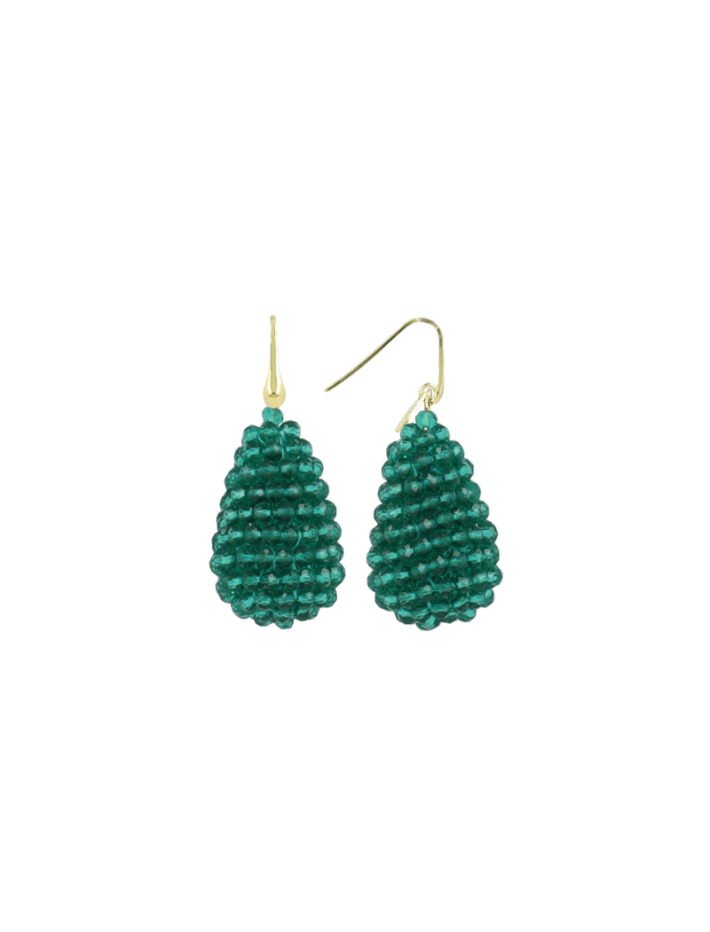 LOTT.gioielli Ohrringe Cone S, light ocean, vergoldet