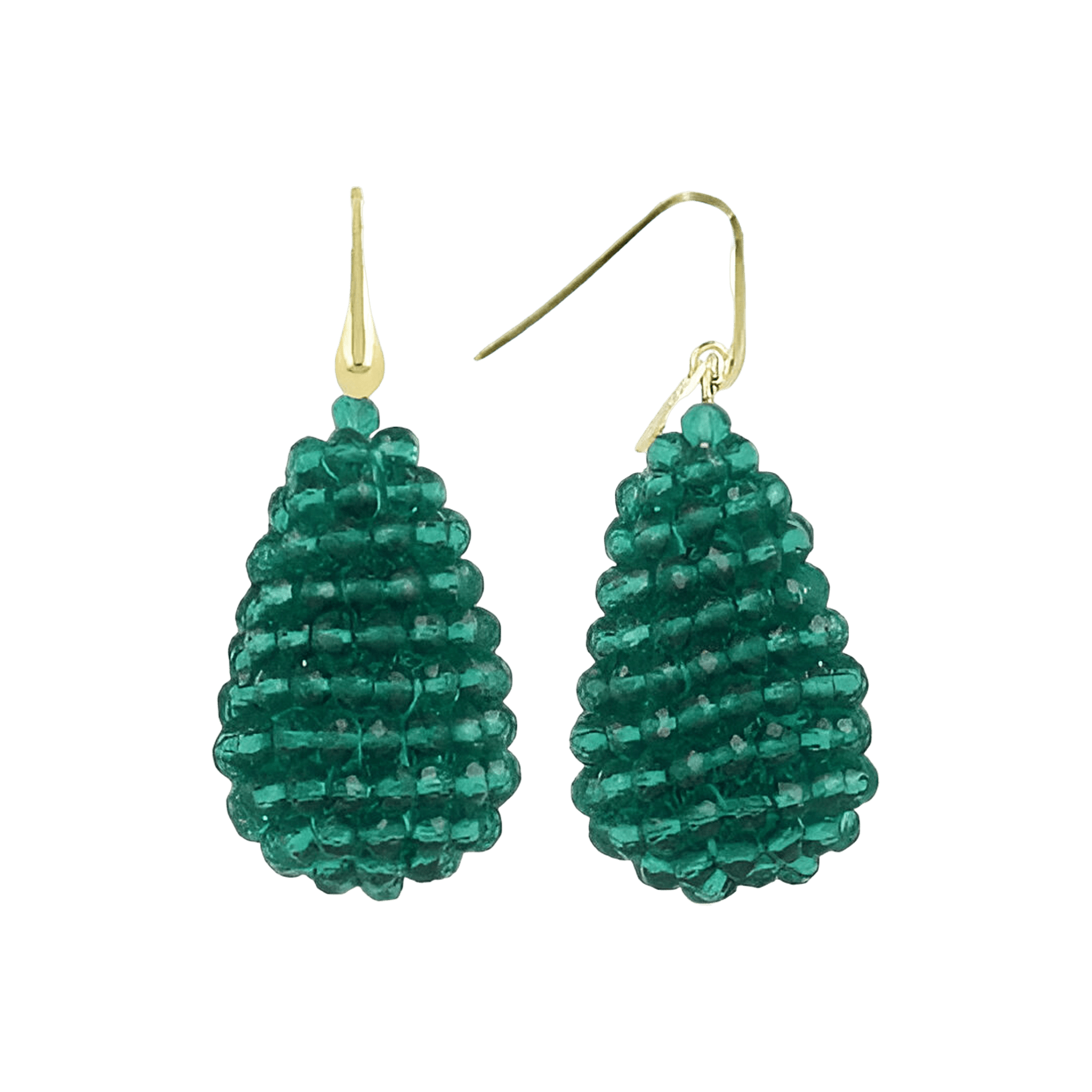 LOTT.gioielli Ohrringe Cone S, light ocean, vergoldet