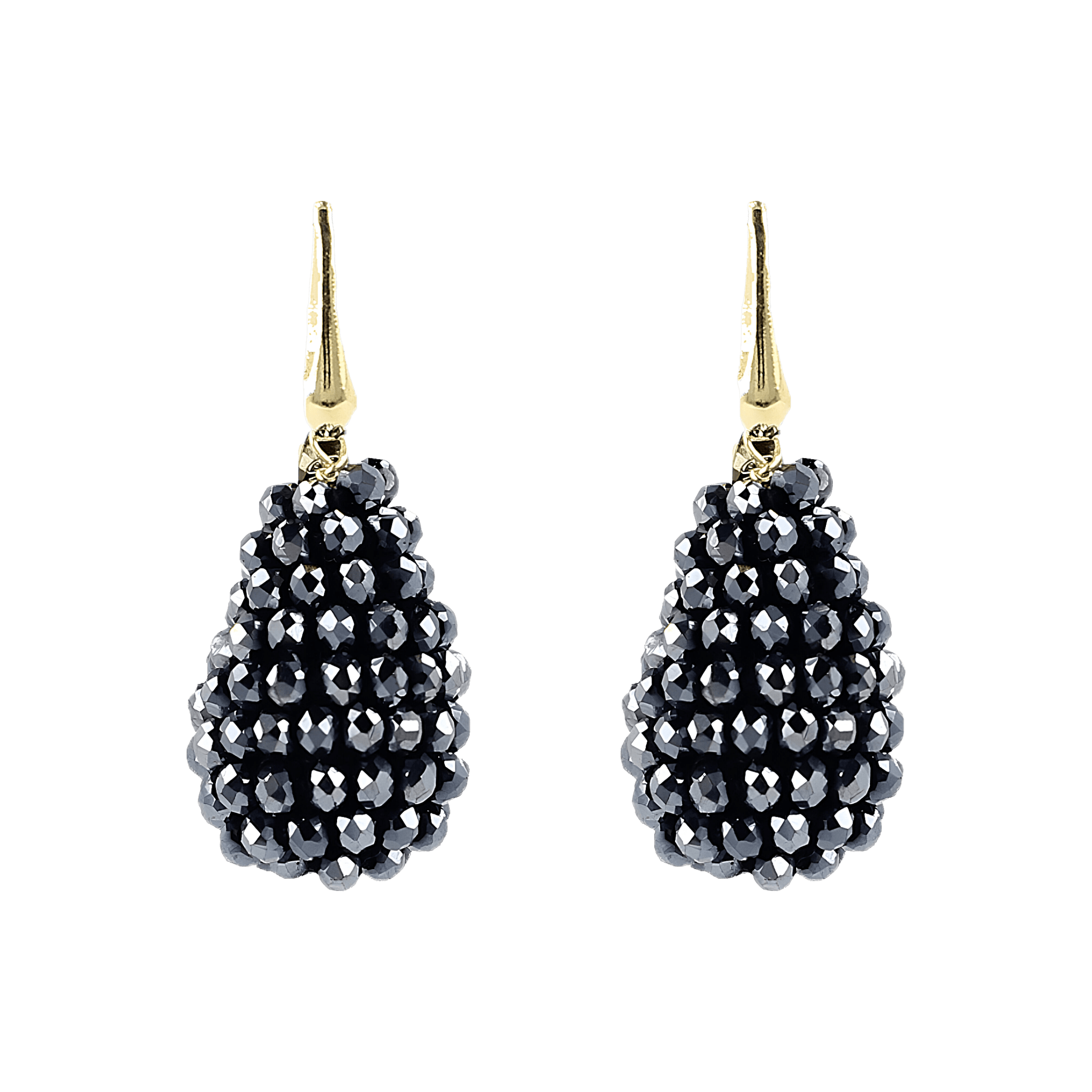 LOTT.gioielli Ohrringe Cone S, metallic blau, vergoldet