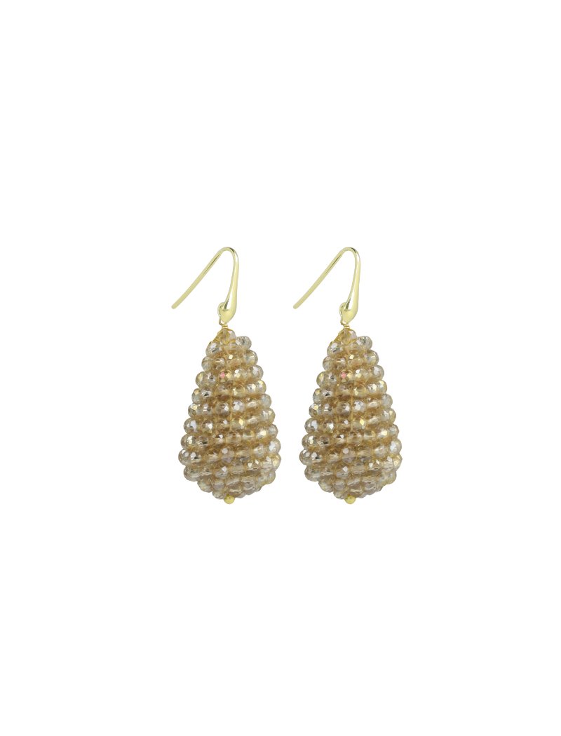 LOTT.gioielli Ohrringe Cone S, soft champagne, vergoldet