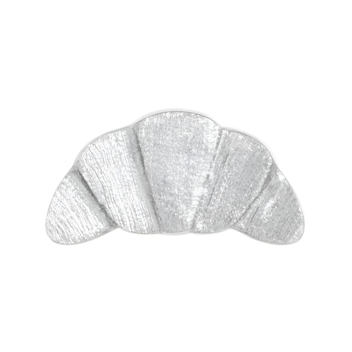 Lulu Copenhagen Ohrstecker Croissant, versilbert