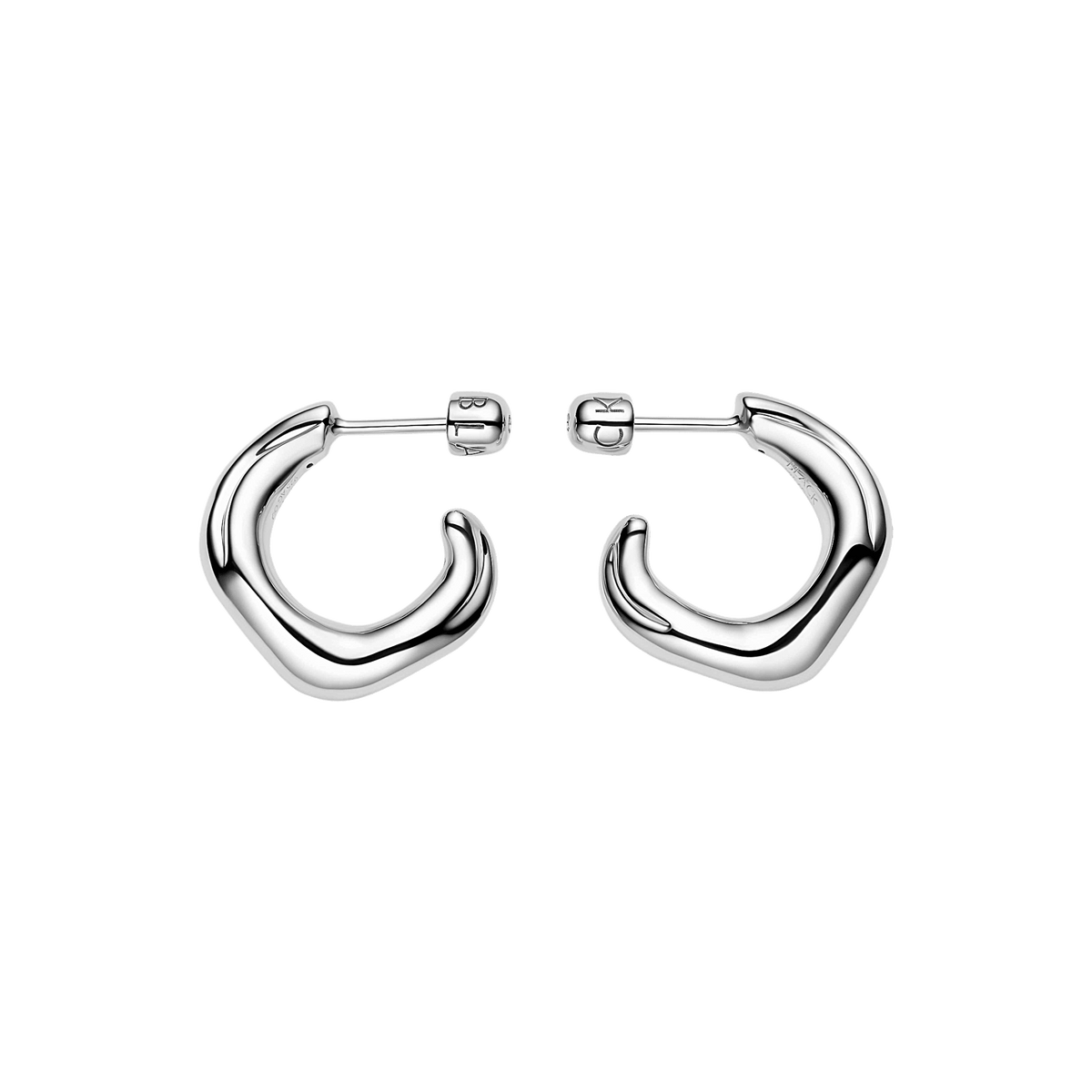 Maria Black Creolen Anil Hoop, S, Silber