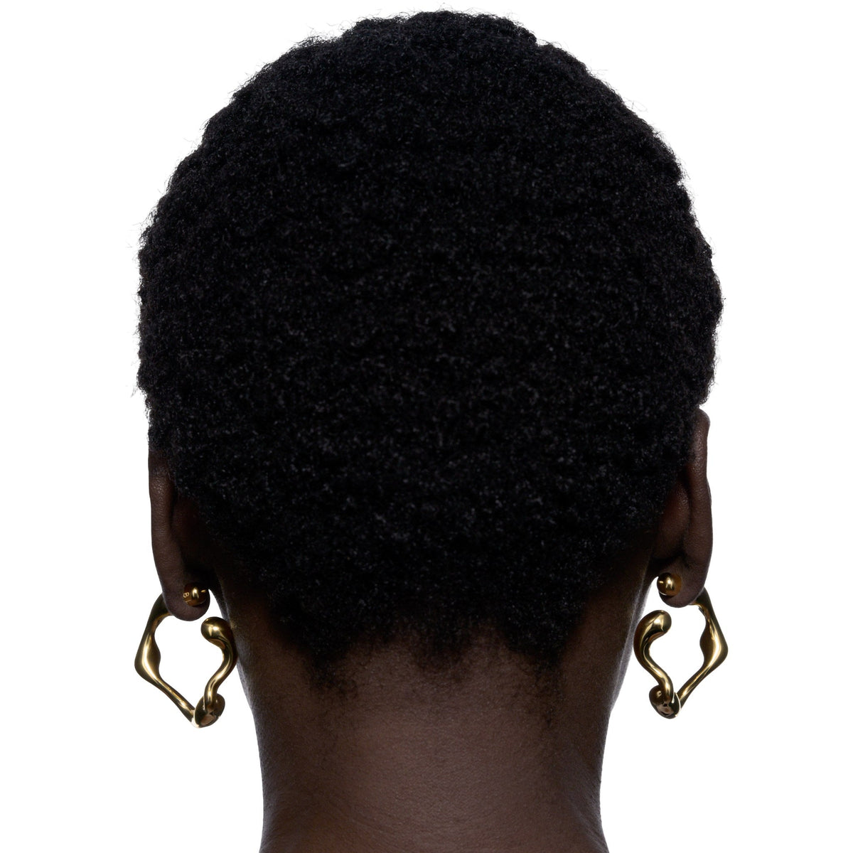 Maria Black Creolen Splash, S, vergoldet