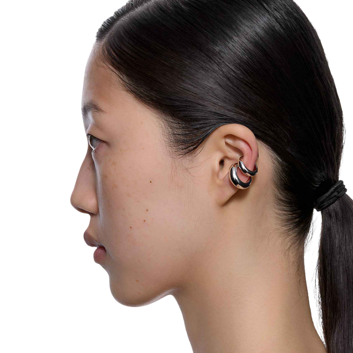 Maria Black Earcuff Omotesando Chunk, Silber