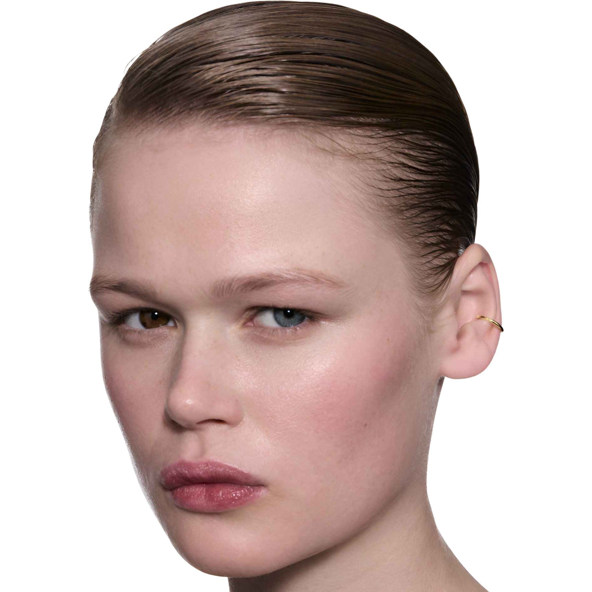 Maria Black Earcuff Twin Mini, vergoldet