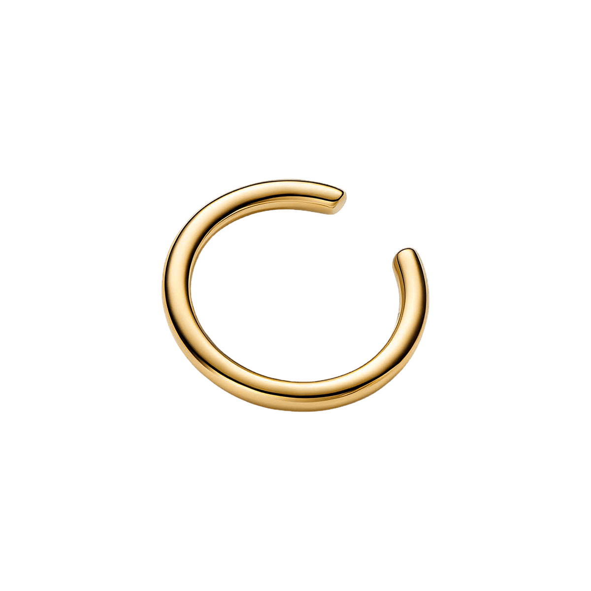 Maria Black Earcuff Twin Mini, vergoldet