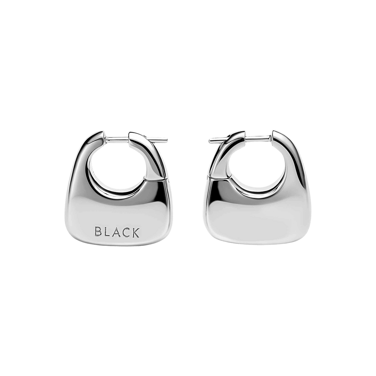 Maria Black Ohrringe Tote, M, Silber