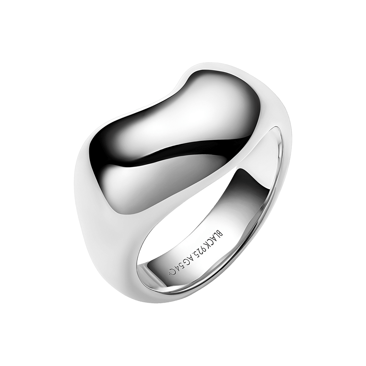 Maria Black Ring Tryvann, Silber 56, Ø innen ca. 17,8 mm