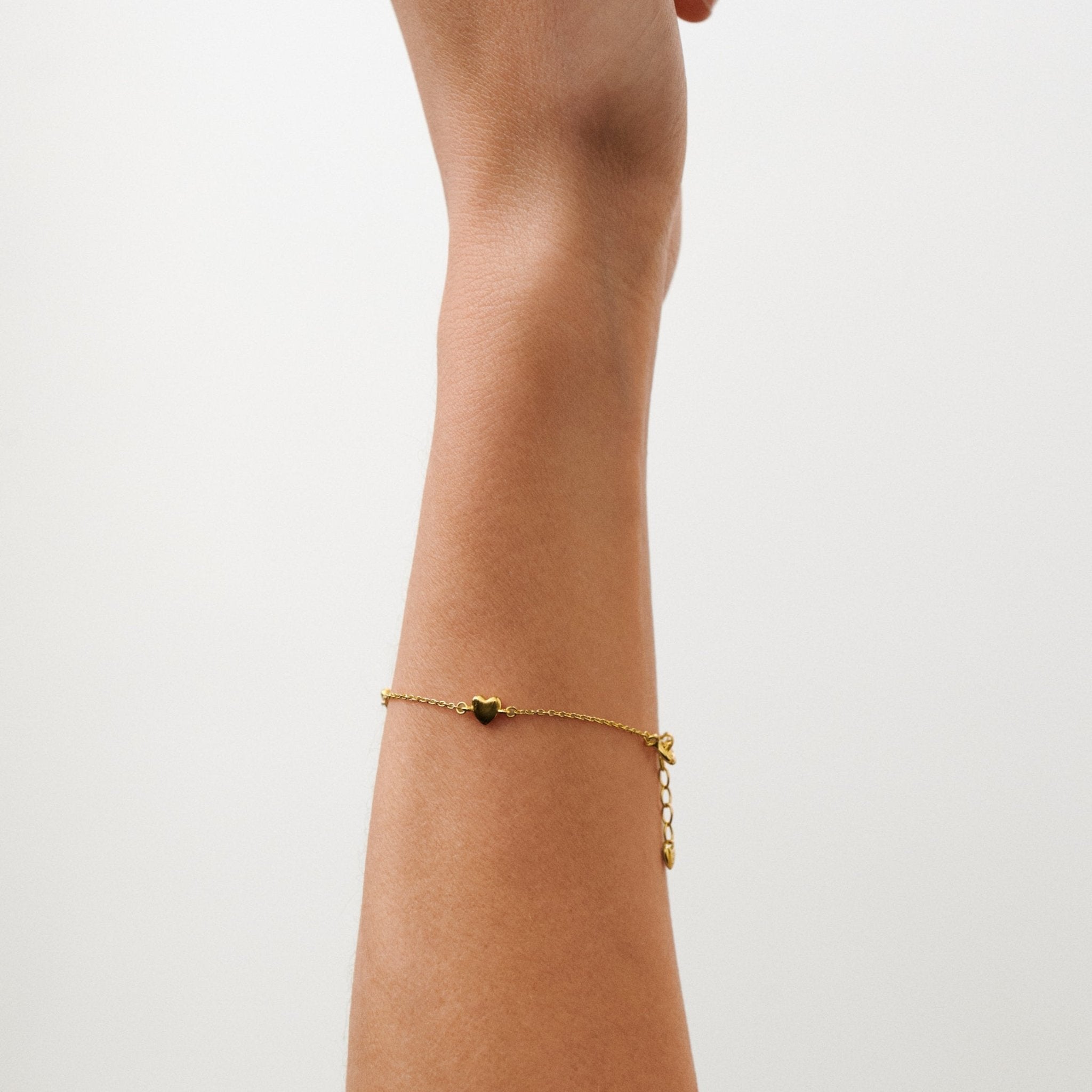 Pernille Corydon Armband Adore, vergoldet