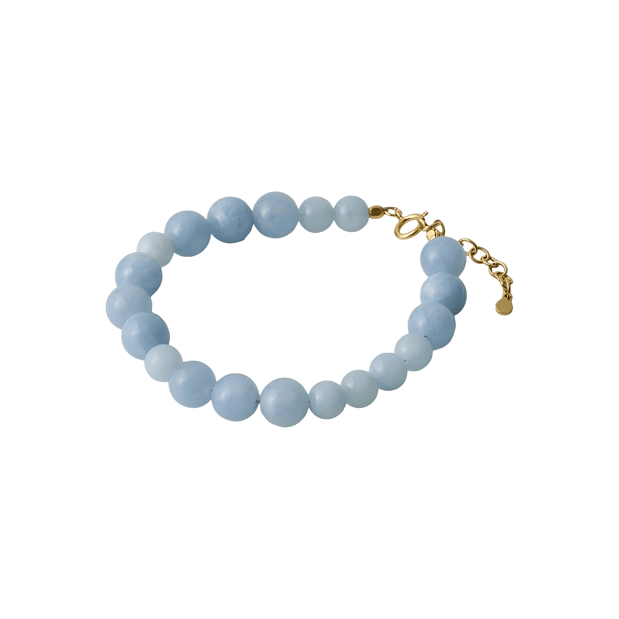 Pernille Corydon Armband Blue Sky, vergoldet