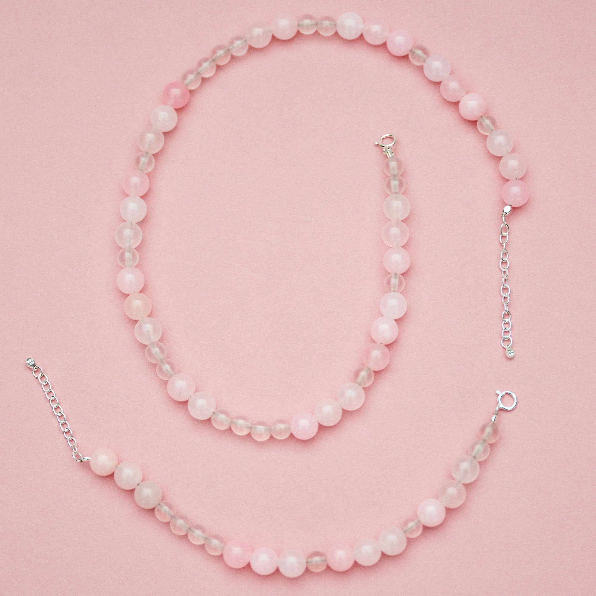 Pernille Corydon Armband Blush, Silber