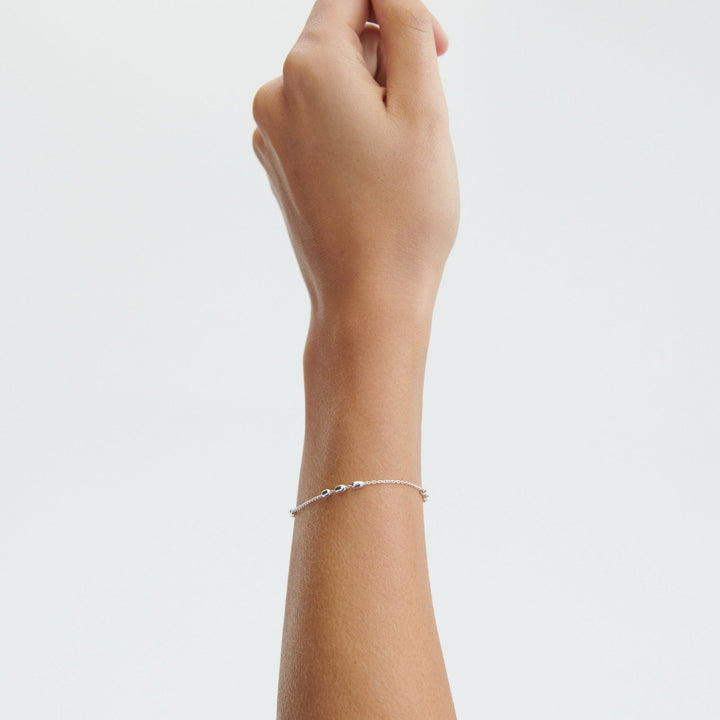 Pernille Corydon Armband Caia, Silber