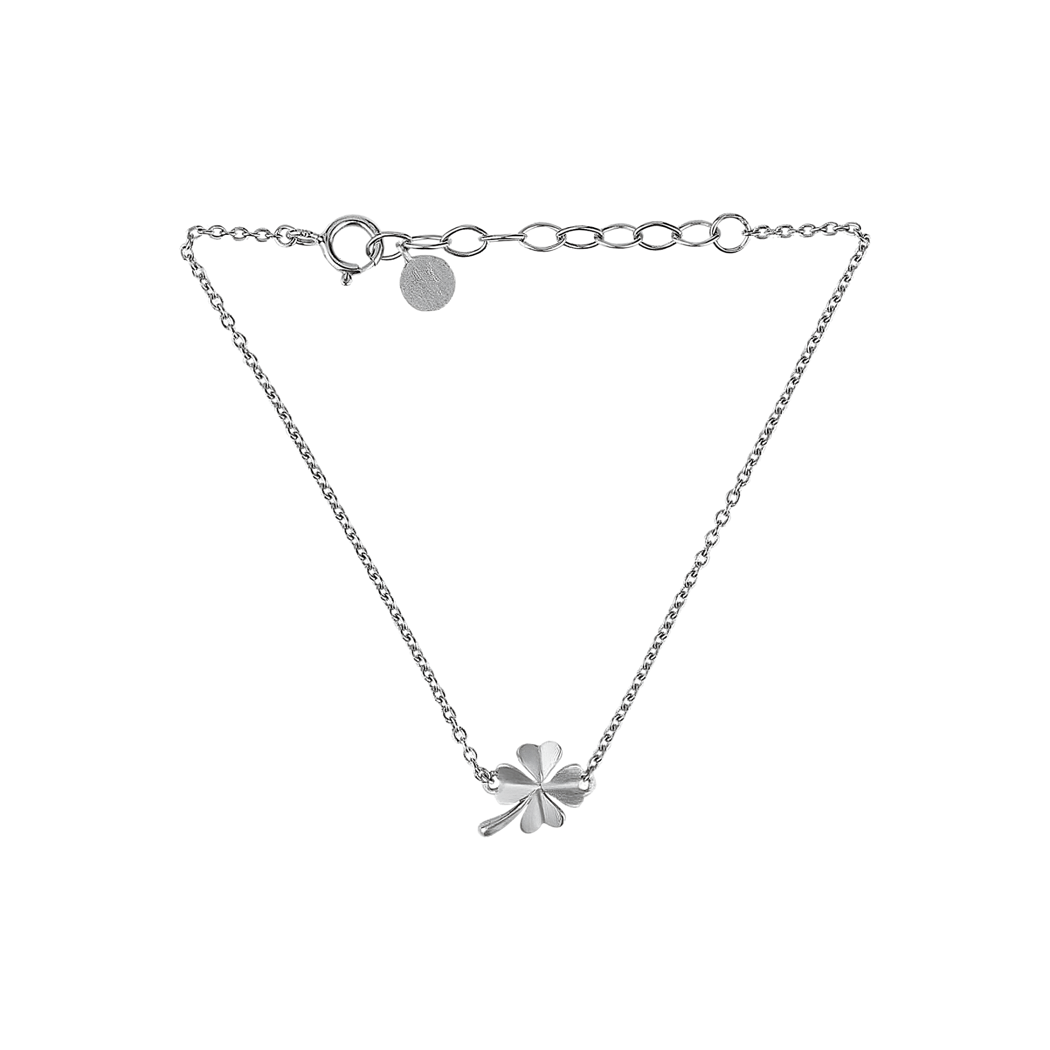 Pernille Corydon Armband Clover, Silber