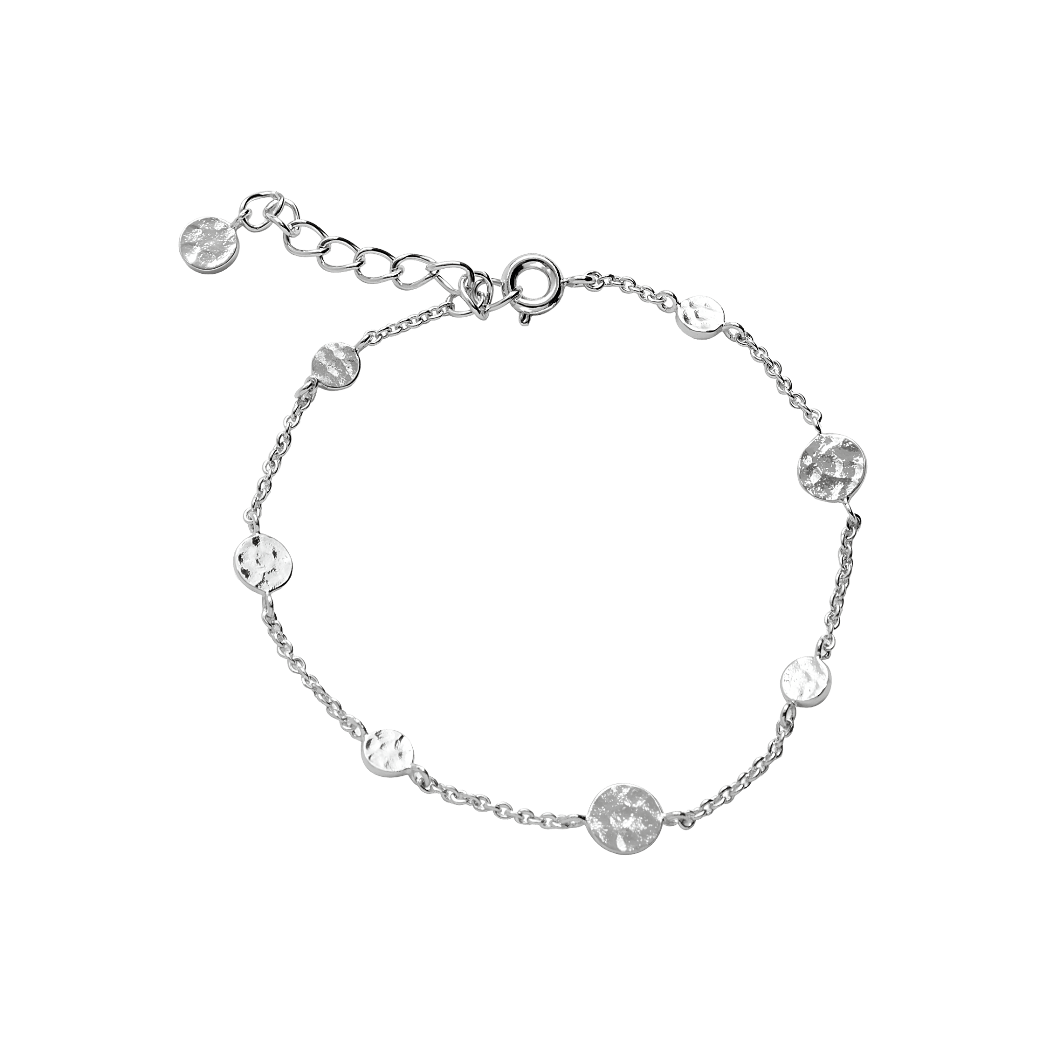 Pernille Corydon Armband Dot, versilbert