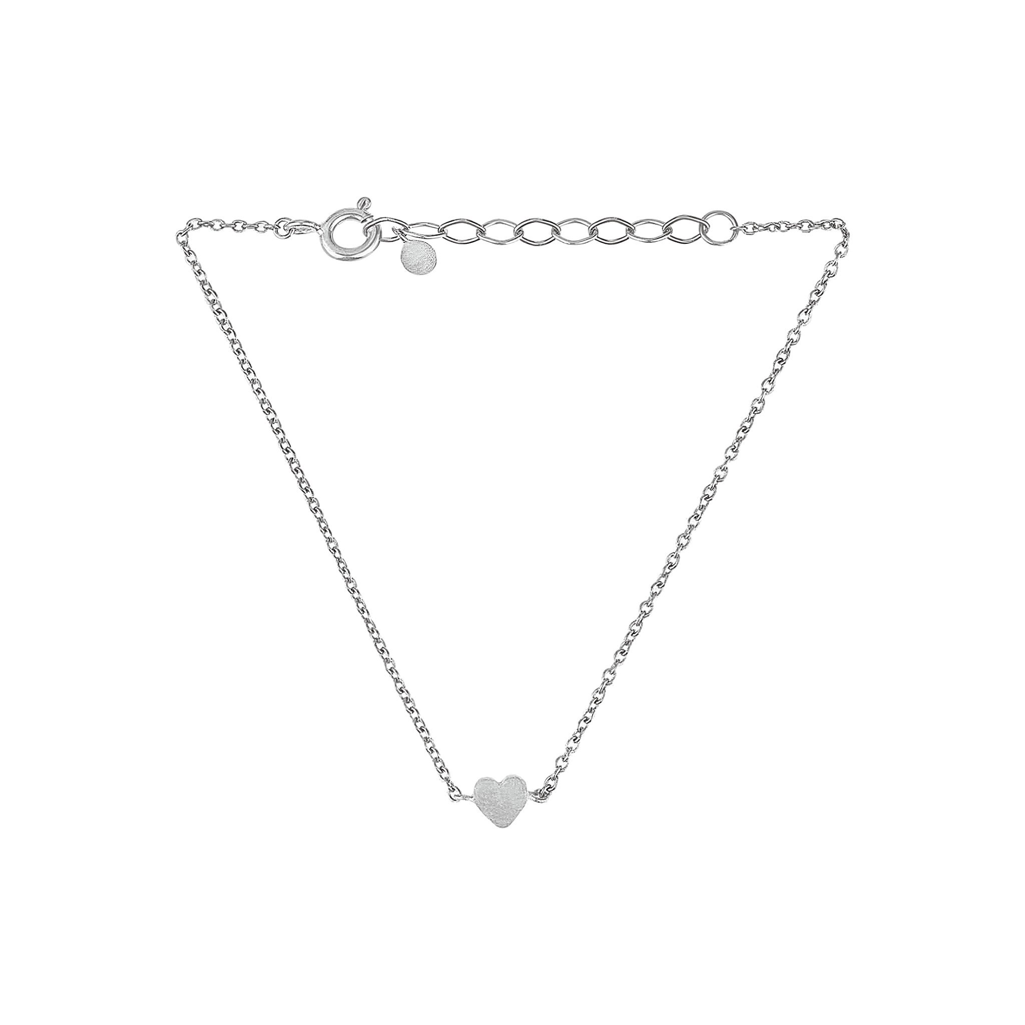 Pernille Corydon Armband Heart, Silber