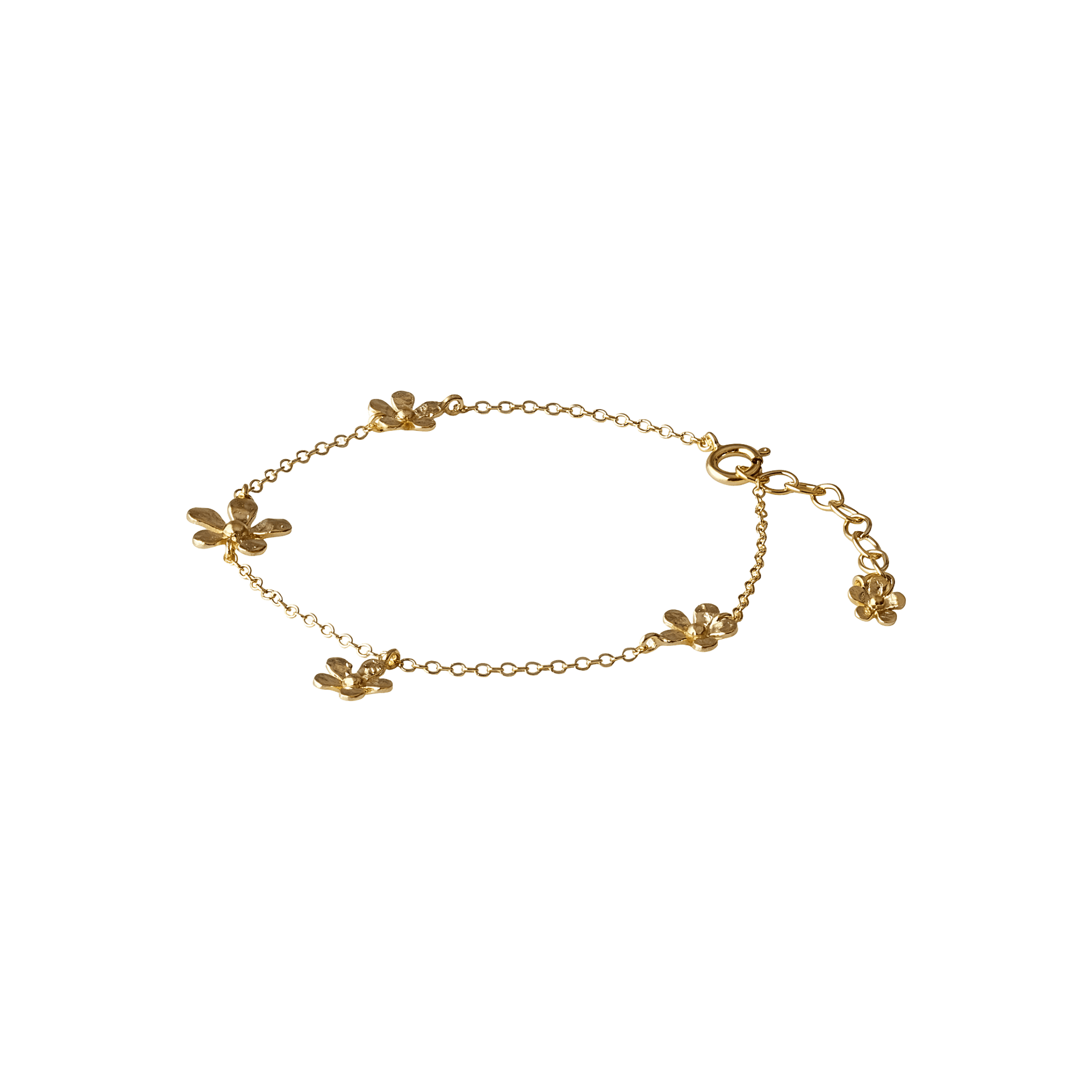 Pernille Corydon Armband Wild Poppy, vergoldet