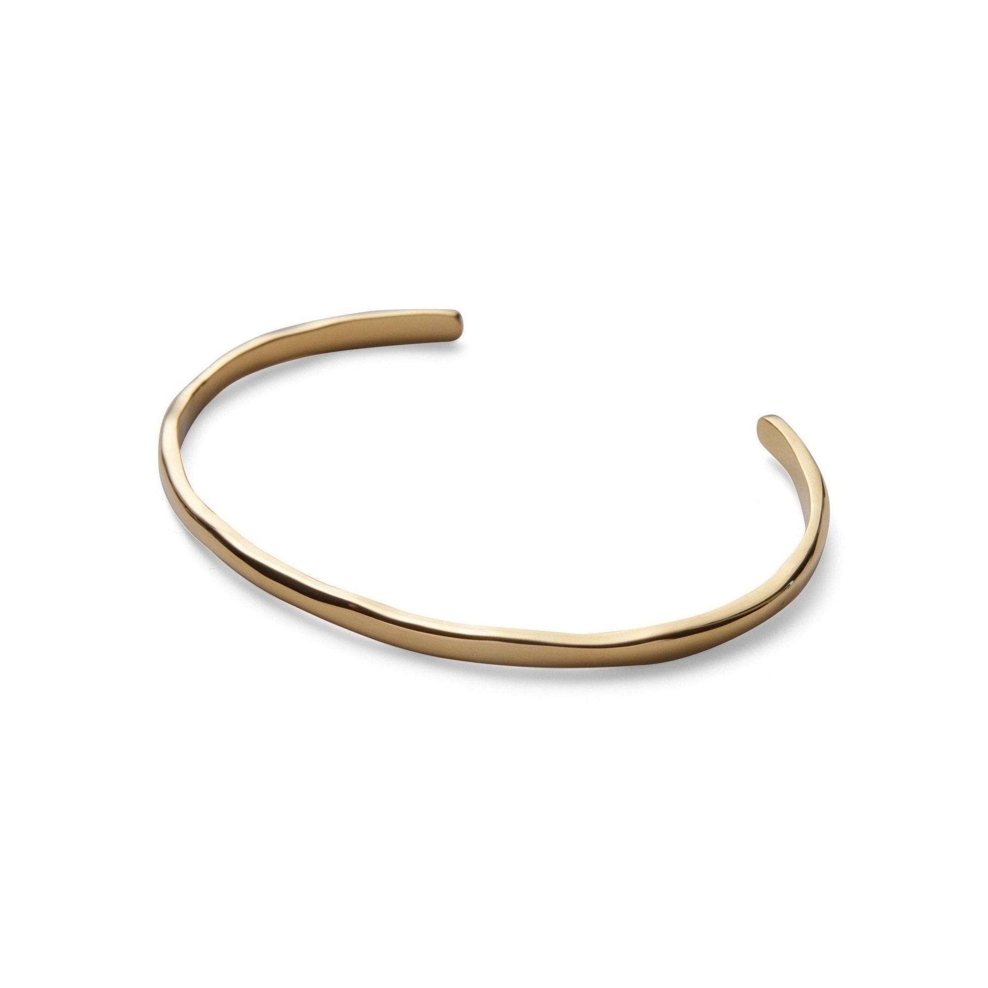 Pernille Corydon Armreif Spirit, vergoldet