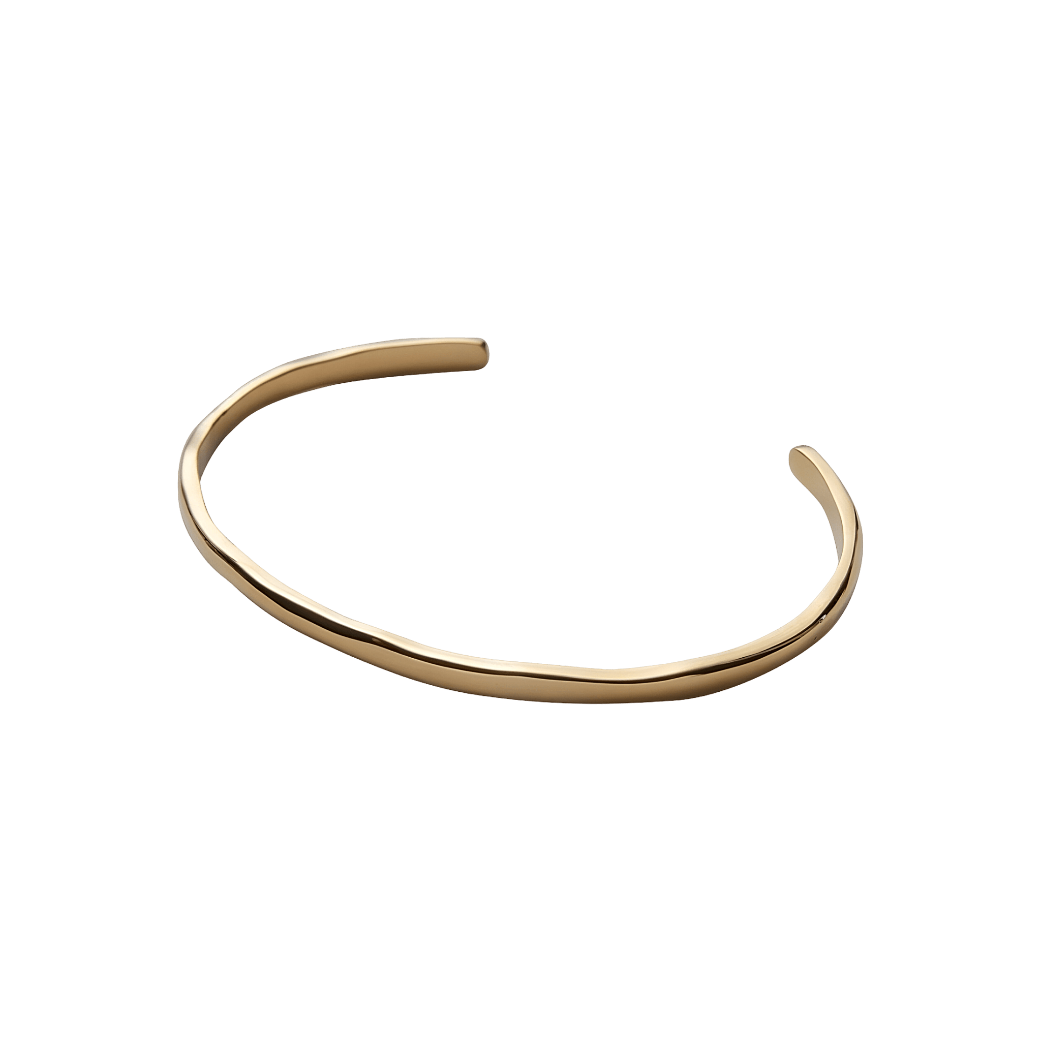 Pernille Corydon Armreif Spirit, vergoldet