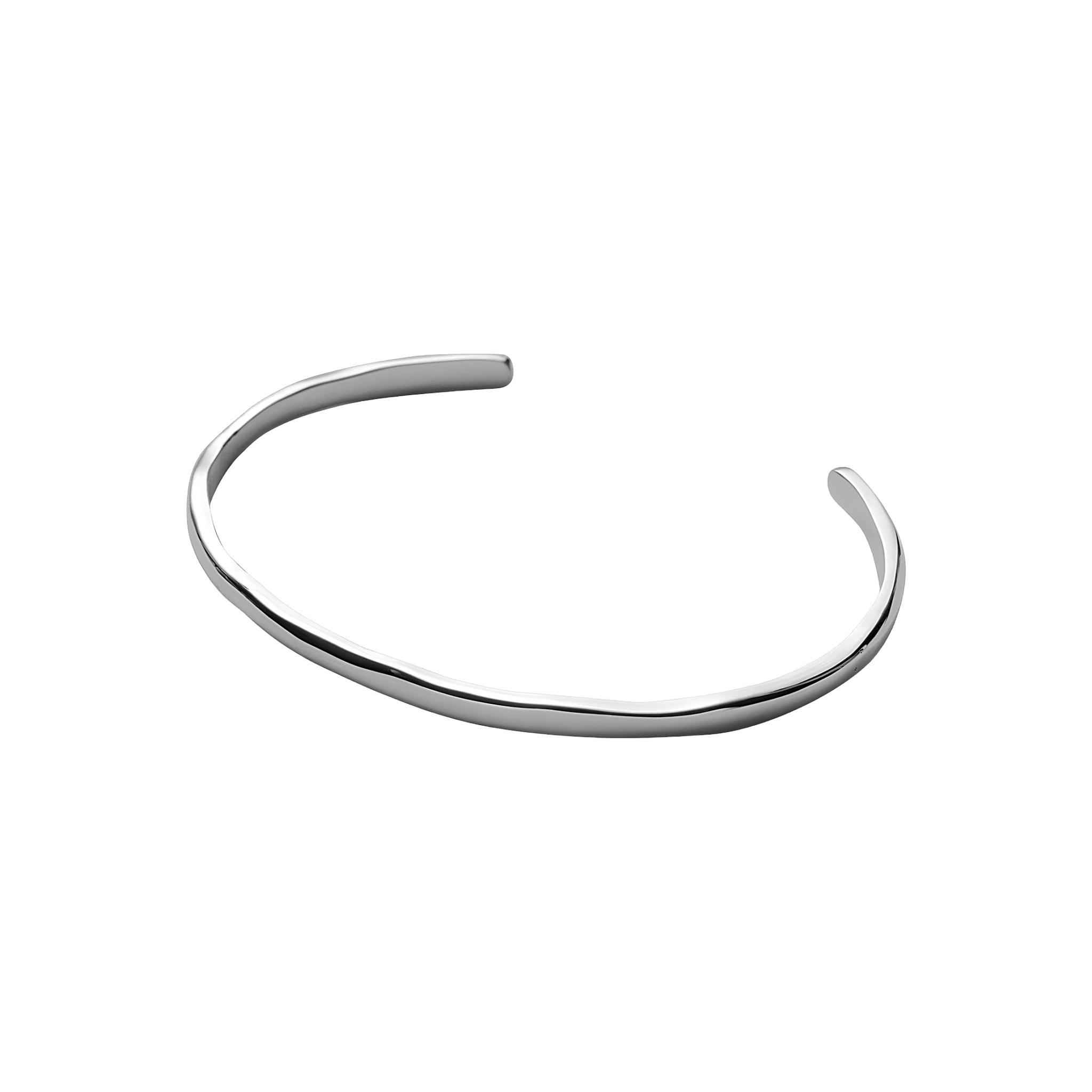 Pernille Corydon Armreif Spirit, versilbert