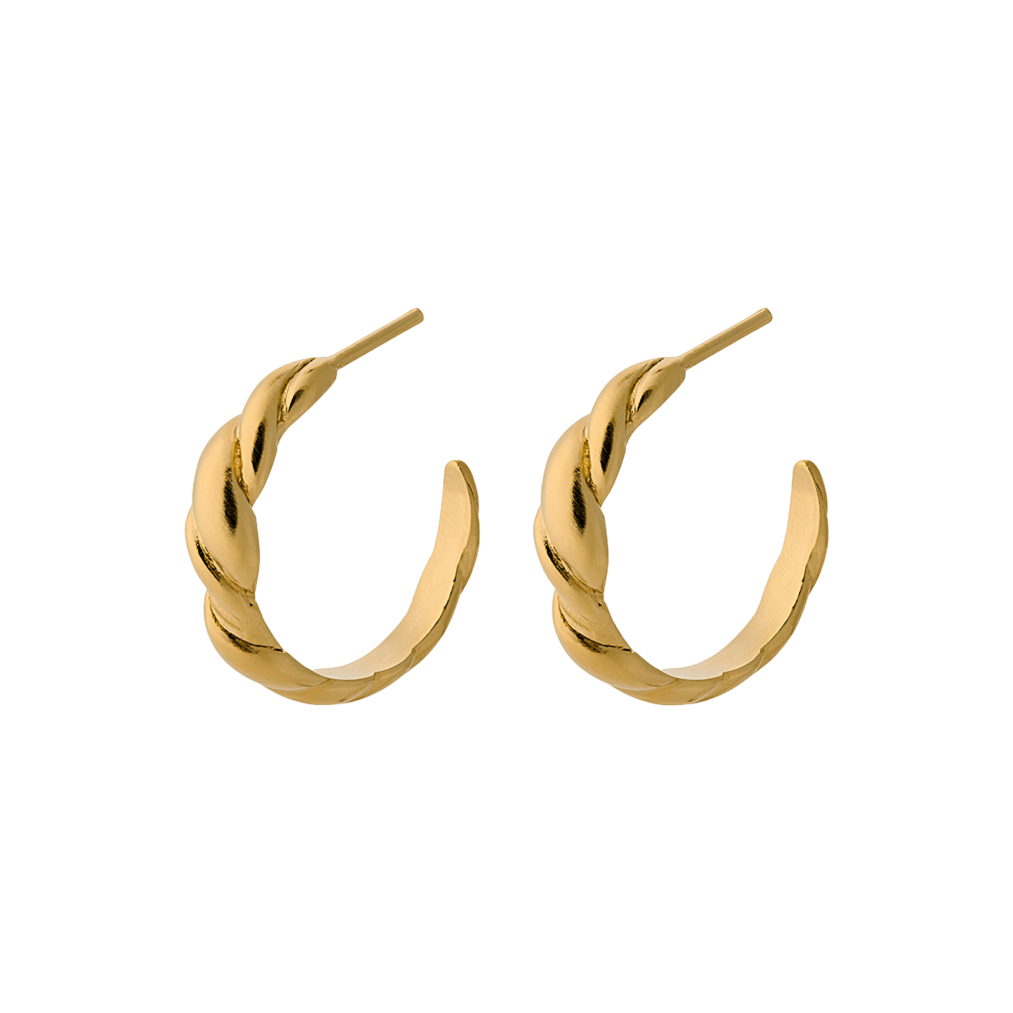 Pernille Corydon Creolen Hana, vergoldet