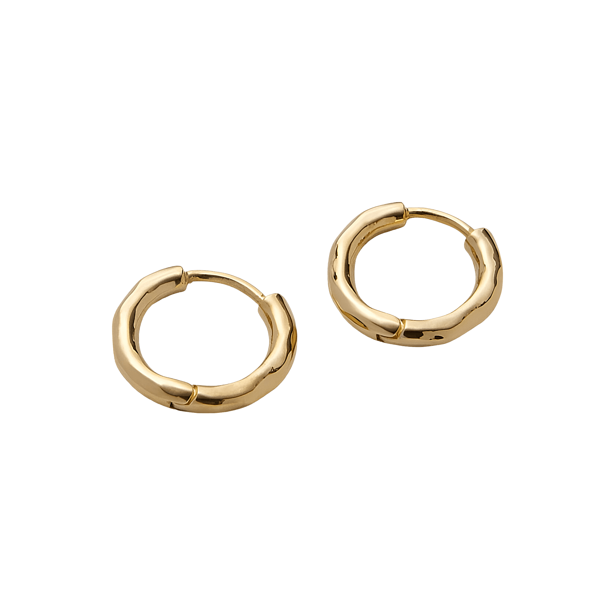 Pernille Corydon Creolen Small Spirit Huggies, vergoldet