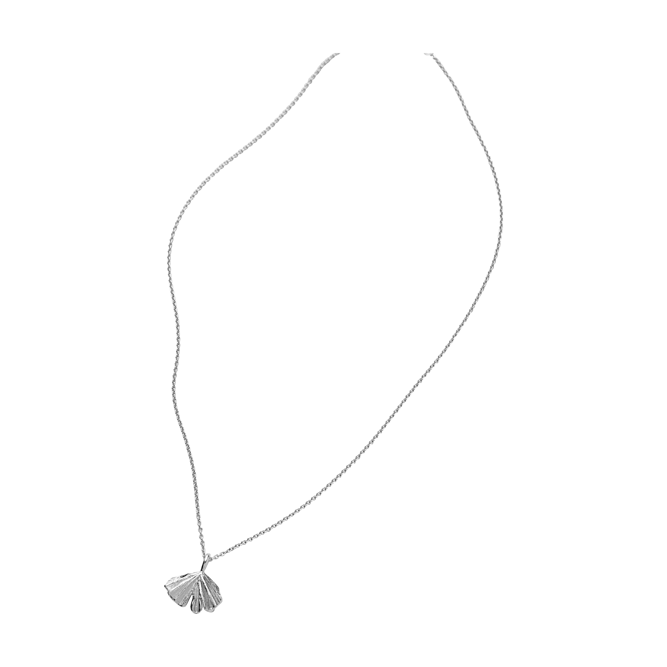 Pernille Corydon Kette Autumn Leaf, Silber