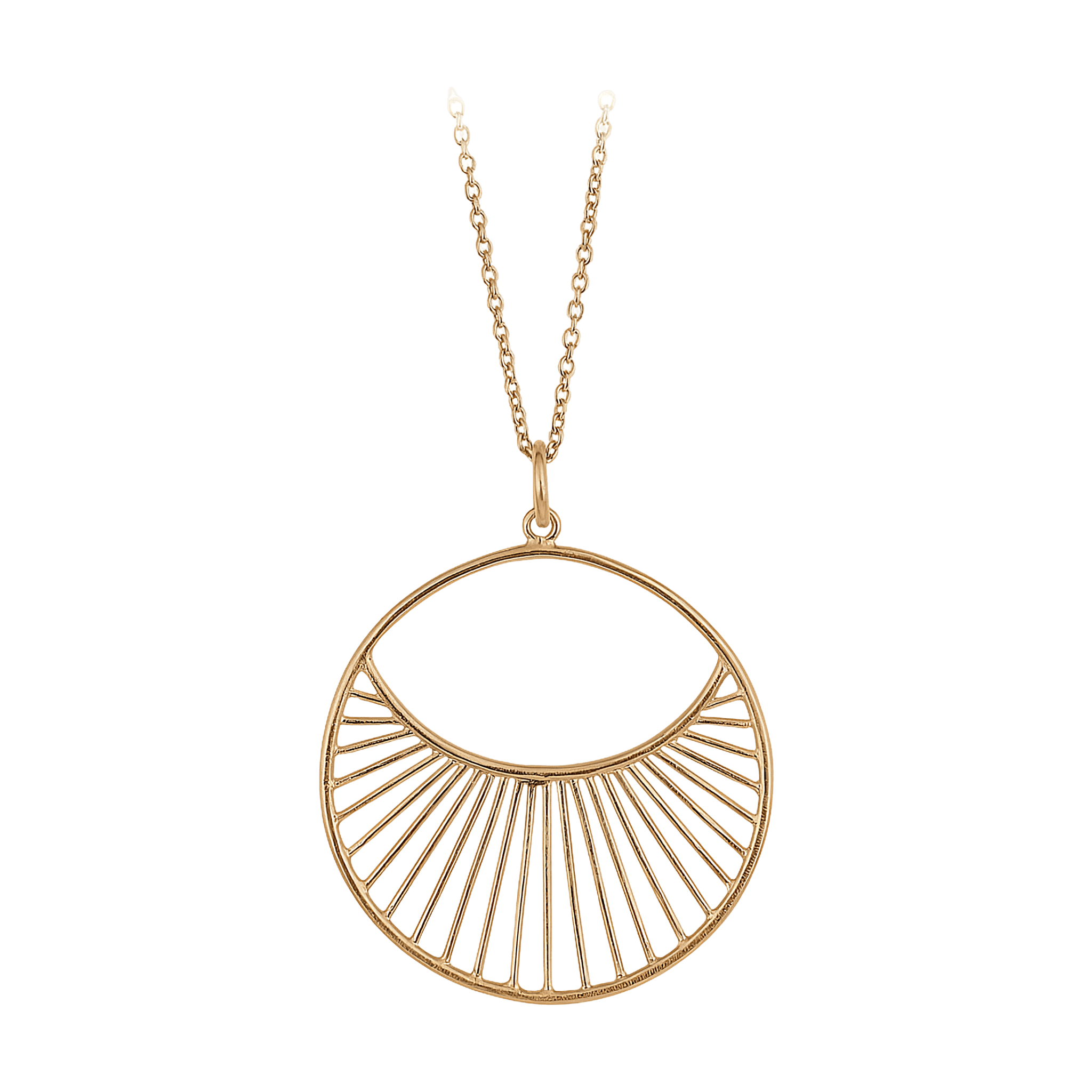 Pernille Corydon Kette Daylight long, vergoldet