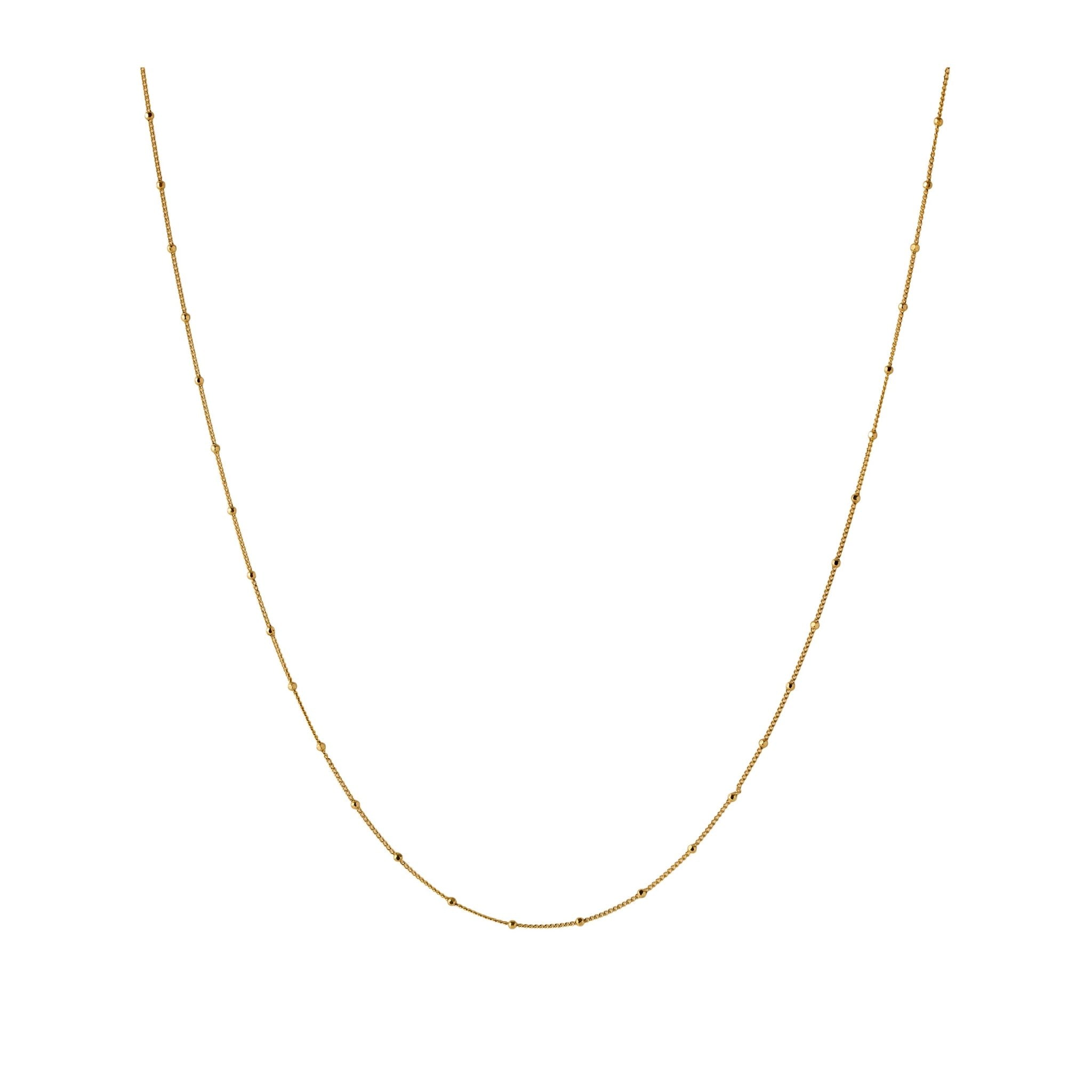 Pernille Corydon Kette Eda, vergoldet